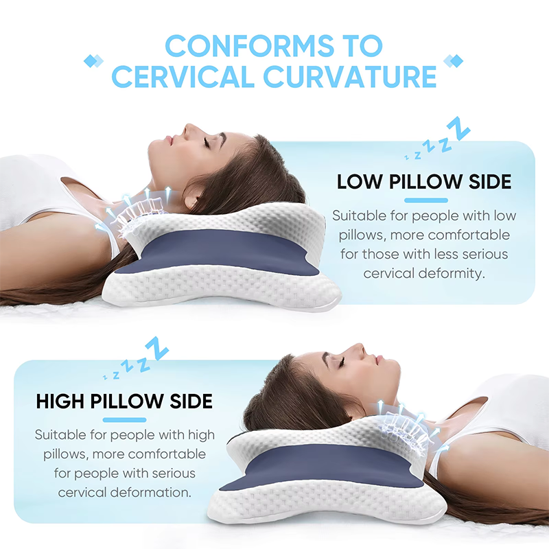 Butterfly Shaped Special Desig - đánh giá và giá Anti Snore Contour Pillow