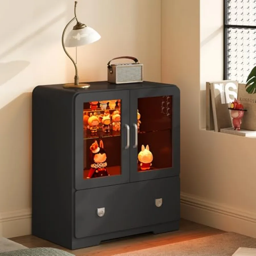 Living room display cabinet wi - đánh giá và giá Lighting