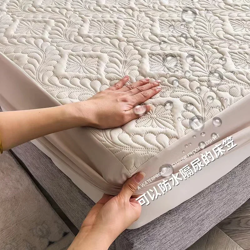 Waterproof Thicken Mattress Pa - đánh giá và giá Waterproof Mattress Protector Breathable
