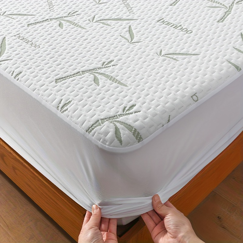 MEICARE 100% Bamboo Fiber Matt - đánh giá và giá Waterproof Mattress Protector Breathable