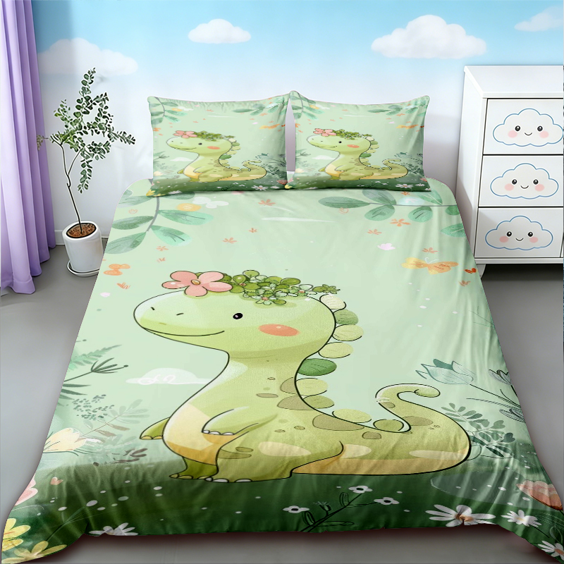 Duvet Cover Cute Dinosaur King - đánh giá và giá Bedding
