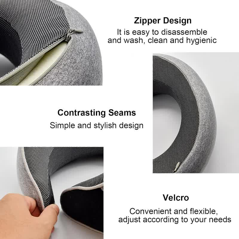 Travel Neck Pillow Memory Foam - đánh giá và giá Anti Snore Contour Pillow