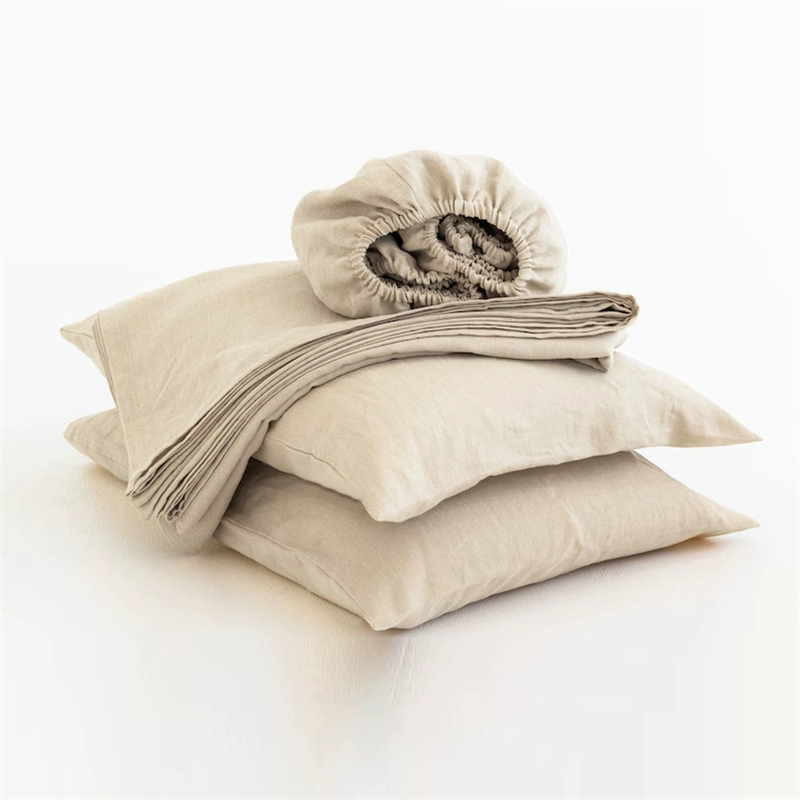 100% Linen Soft Bed Sheets, Qu - đánh giá và giá Fitted Bed Sheets Deep Pocket