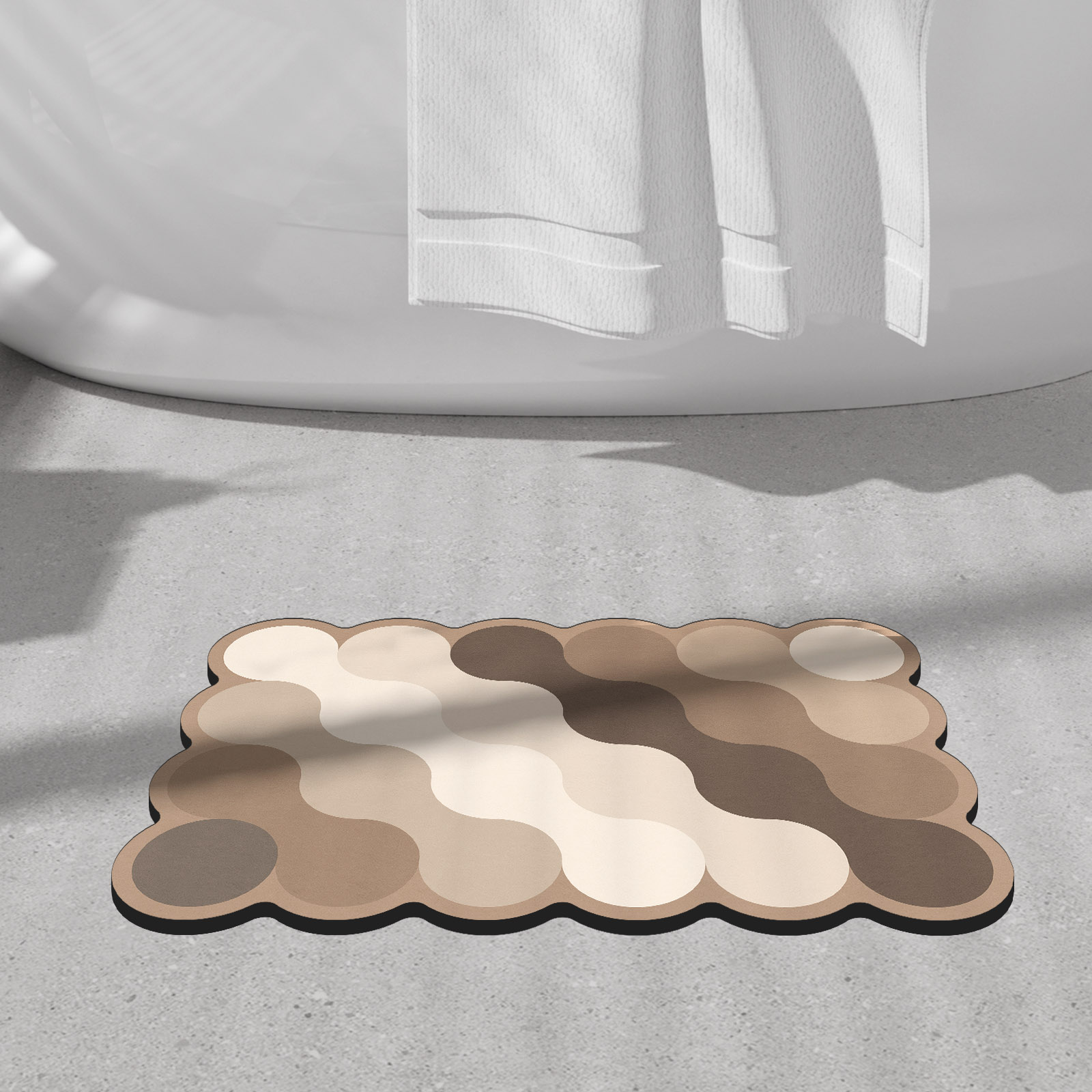 Luxury Diatomite Bathroom Show - đánh giá và giá Quick Dry Diatomite Bath Mat
